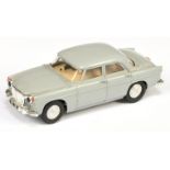 Triang Spot On 157 Rover 3 Litre saloon - Grey body, cream interior and steering, chrome trim and...