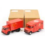 Promod Resin/White Metal A Pair (1) "Royal Mail" Mercedes Armoured Type 4 Red and (2) "Royal Mail...