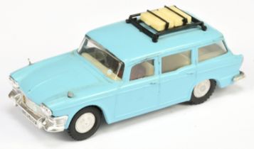 Triang Spot On 306 Humber Super Snipe Estate Car - Light blue, chrome trim with interior figures,...