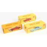 Dinky Toys Empty Boxes To Include (1) 170 Ford Fordor Sedan with Red and cream colour spot, (2) 1...
