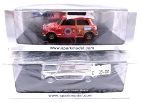 Spark (Minimax) 1/43rd scale boxed pair of Mini models