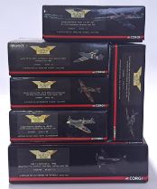 Corgi Aviation Archive a boxed group of 1/72 scale airplanes to include AA36508 Hawker Typhoon Mk...