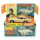 Corgi 261 "James Bond" Aston Martin DB5 taken from the film "Goldfinger"