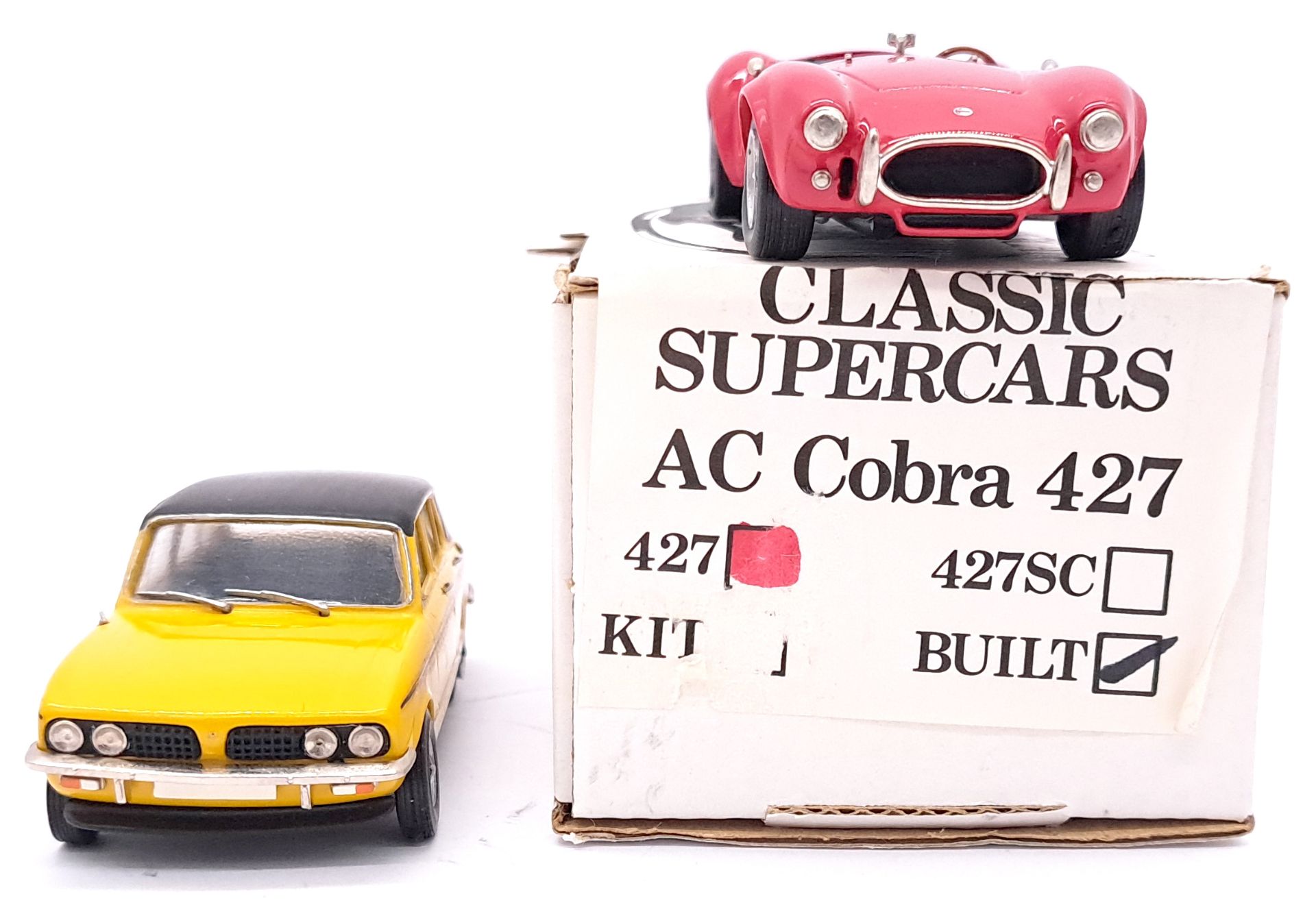 K&R Replicas & Classic Supercars, a boxed pair of white metal models - Image 2 of 6