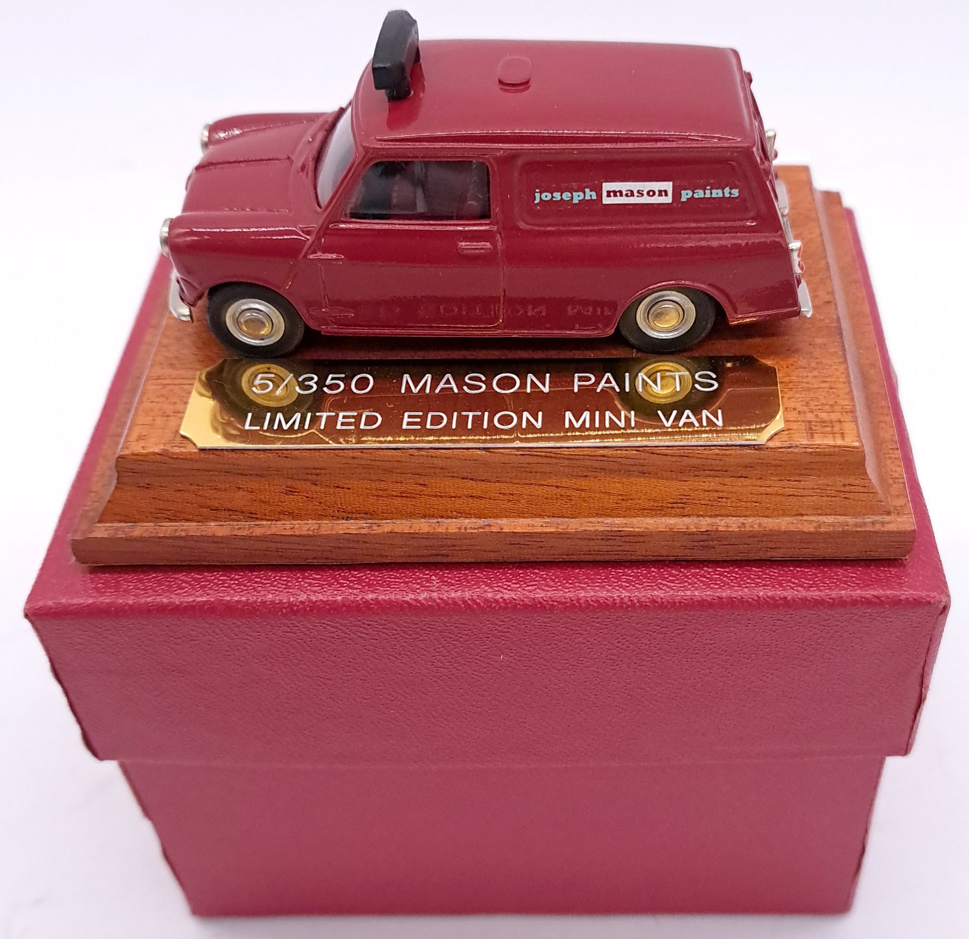 BMC, British Motoring Classics, a boxed pair of white metal commercial Mini models - Image 5 of 5