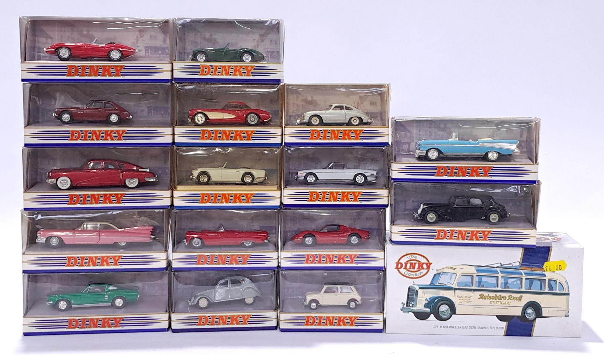 Matchbox Dinky a boxed group to include, DY-31, DY-S10 plus others similar.  Conditions generally...