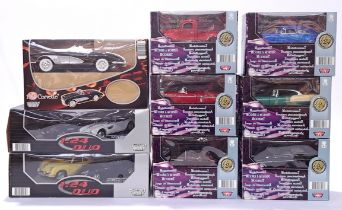 MotorMAX a boxed group to include 1958 Corvette, 1958 Chevrolet Impala plus others similar. Condi...