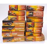 Heller Humbrol a mixed boxed group of 1/72 scale Planes to include #80325 Saab VIGGEN Aj.37/SF.37...
