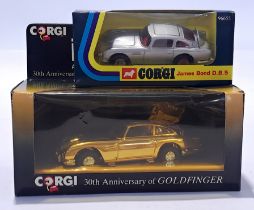 Corgi 96445 - "James Bond" Aston Martin DB5 (1/36th scale) and Corgi 96655 "James Bond" Aston Mar...