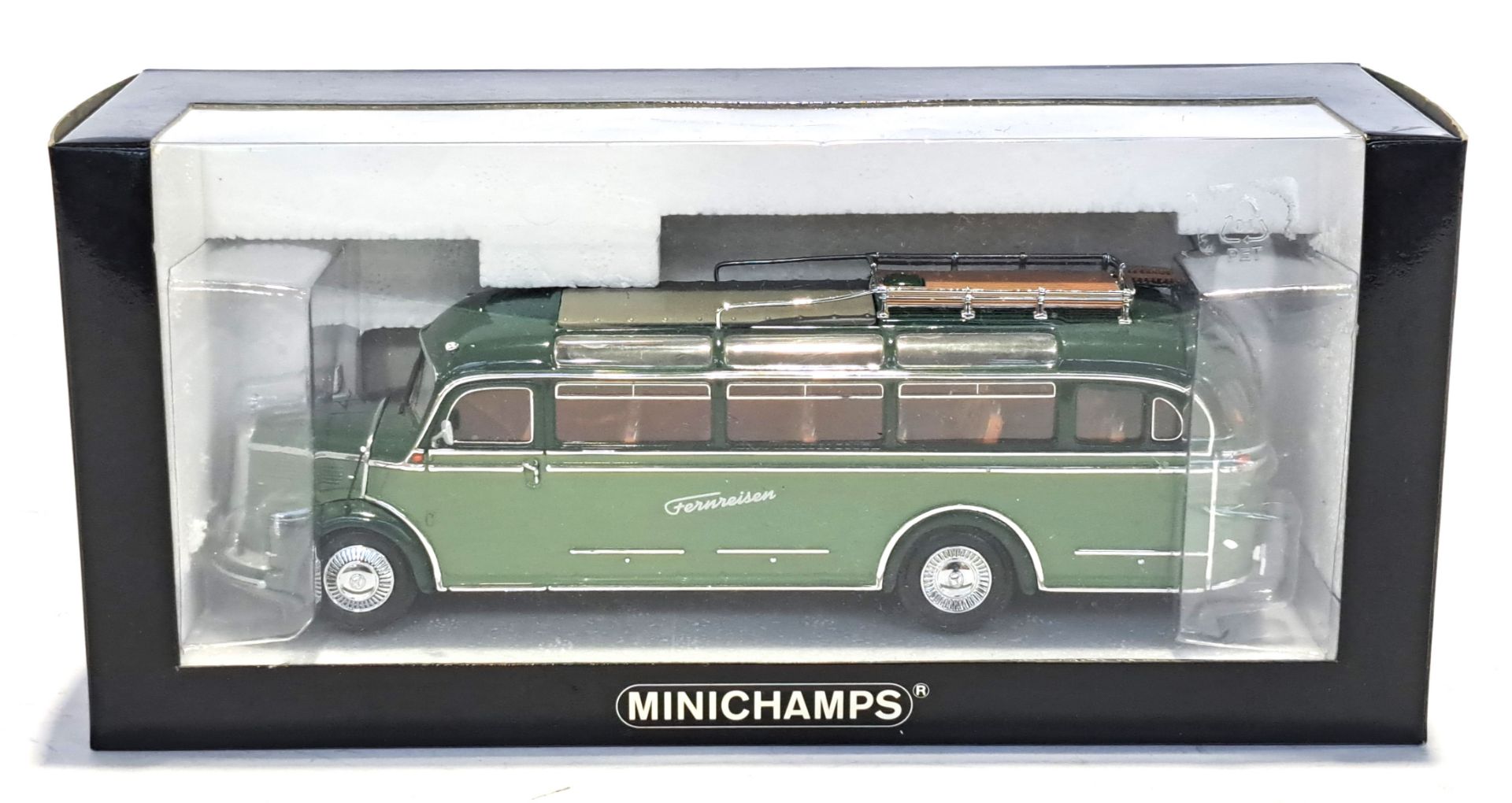 Minichamps Mercedes 0 3500 Bus 1955 "Fernreisen"