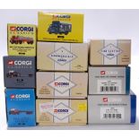 Corgi a boxed Commercial group to include, Heavy Haulage 16701, 54704 E-One Side Mount Shippensbu...
