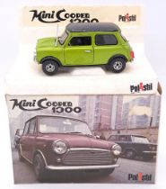 Polistil, a boxed S.582 Mini Cooper 1300