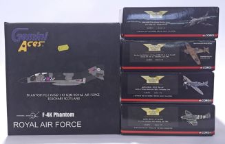 Corgi Aviation Archive and similar, a boxed group of 1/72 scale airplanes to include AA36010 BAe ...