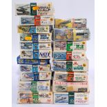 Hasegawa a mixed boxed group of 1/72 scale Planes to include E6 Grumman A-6A Intruder, C11 MIG-25...