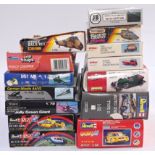 Revell, Matchbox and similar, a mixed boxed model kit group of 1/32, 1/72 scale Helicopters and V...