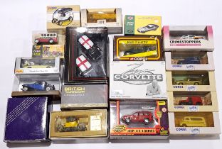 Corgi, Guisval, EFE and similar a mixed boxed group of Vehicles to include, Guisval Bugatti T50 -...