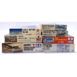 Tamiya, Esci and similar, a mixed boxed group of 1/72 and similar scale Planes and similar to inc...