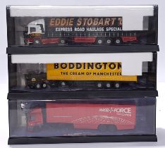 Corgi a boxed 1/50 scale "Modern Trucks A New Era of Road Transport" group to include #75501 Leyl...