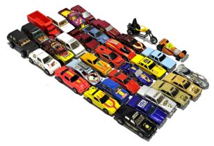 Mattel Hot Wheels & Burago, an unboxed group