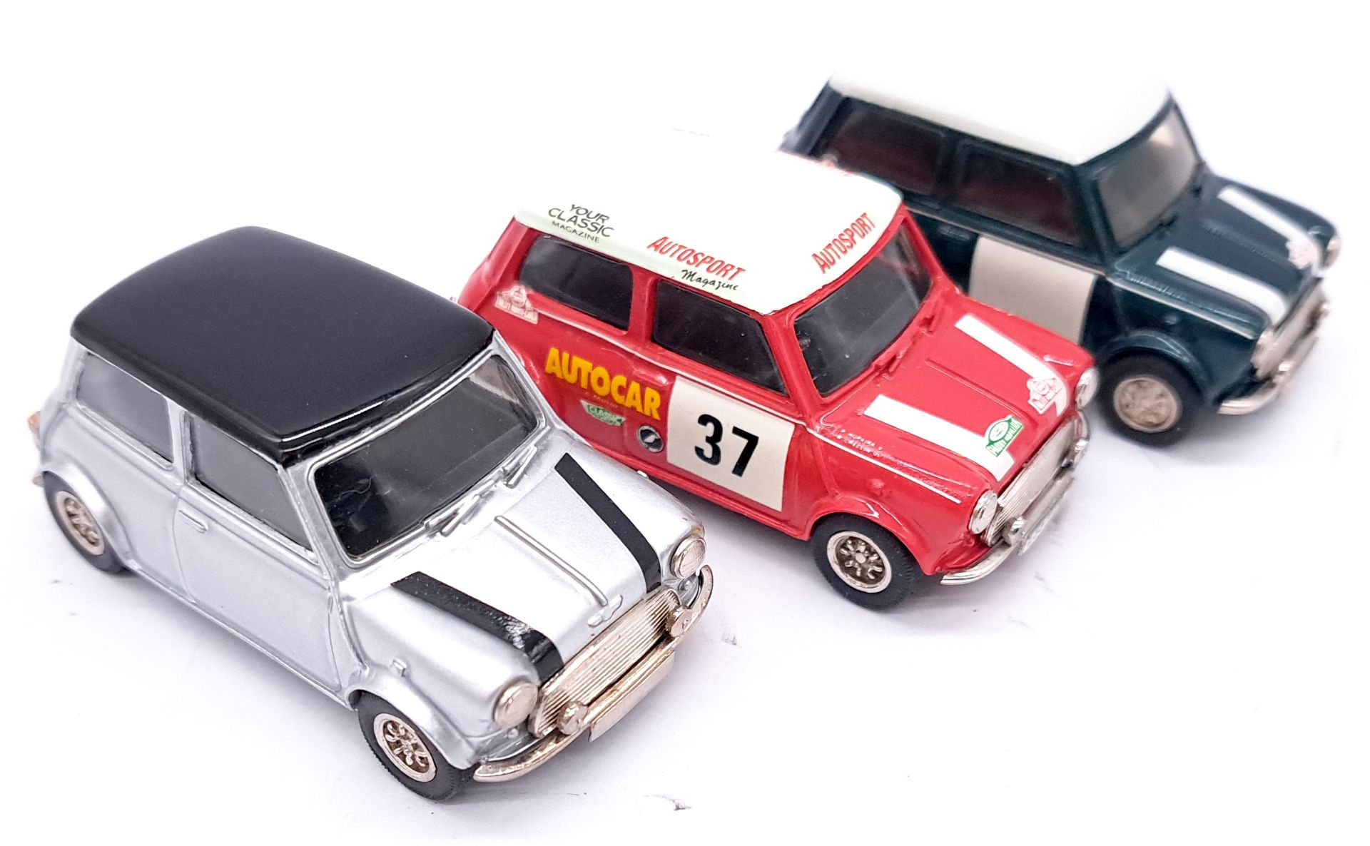 Mini Classics Collection, a boxed group of Mini Cooper white metal models - Image 3 of 6