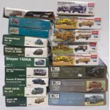 Academy, IBG models and similar a mixed boxed 1/72 scale Cars/Trucks to include, IBG 72019 Diamon...