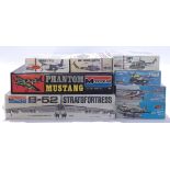 Monogram, a mixed boxed group of 1/72 and similar scale Planes to include #8292 B-52 Stratofortre...