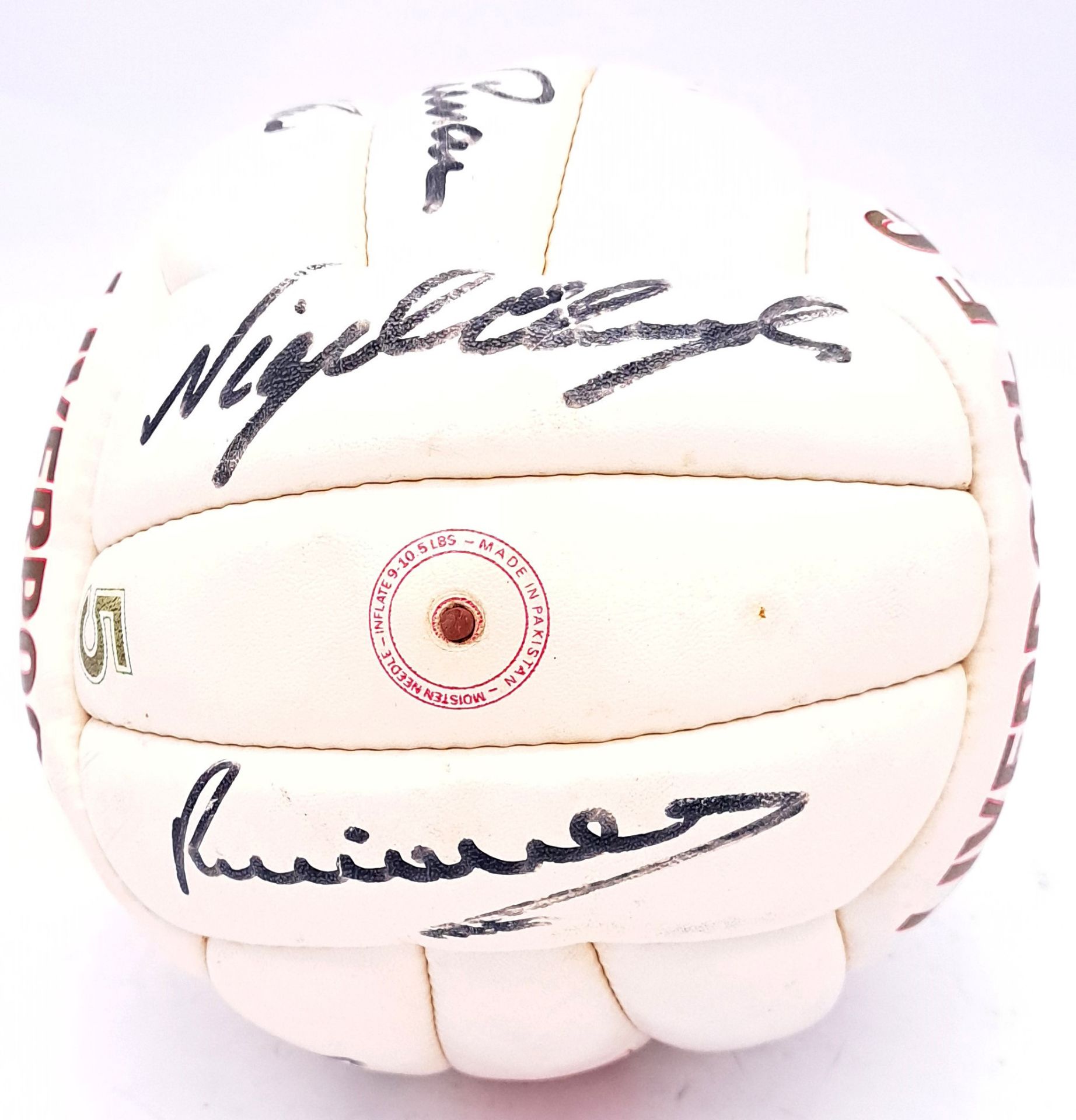 Football related Signed Liverpool FC "Golden Goal" size 5 signed football - Image 2 of 4