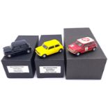 Mini Productions, a boxed group of white metal Mini models