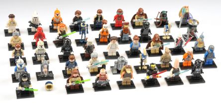 Lego Star Wars Minifigures 2011 Issues including Aurra Sing, Clone Trooper Captain Rex, Embo, plu...