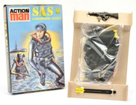 Palitoy Action Man vintage SAS Underwater Attack set, Mint UNUSED complete, within Good Plus open...