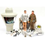 Palitoy Action Man vintage, unboxed 34705 Space Capsule, 1 x eagle eye gripping hand figure, part...