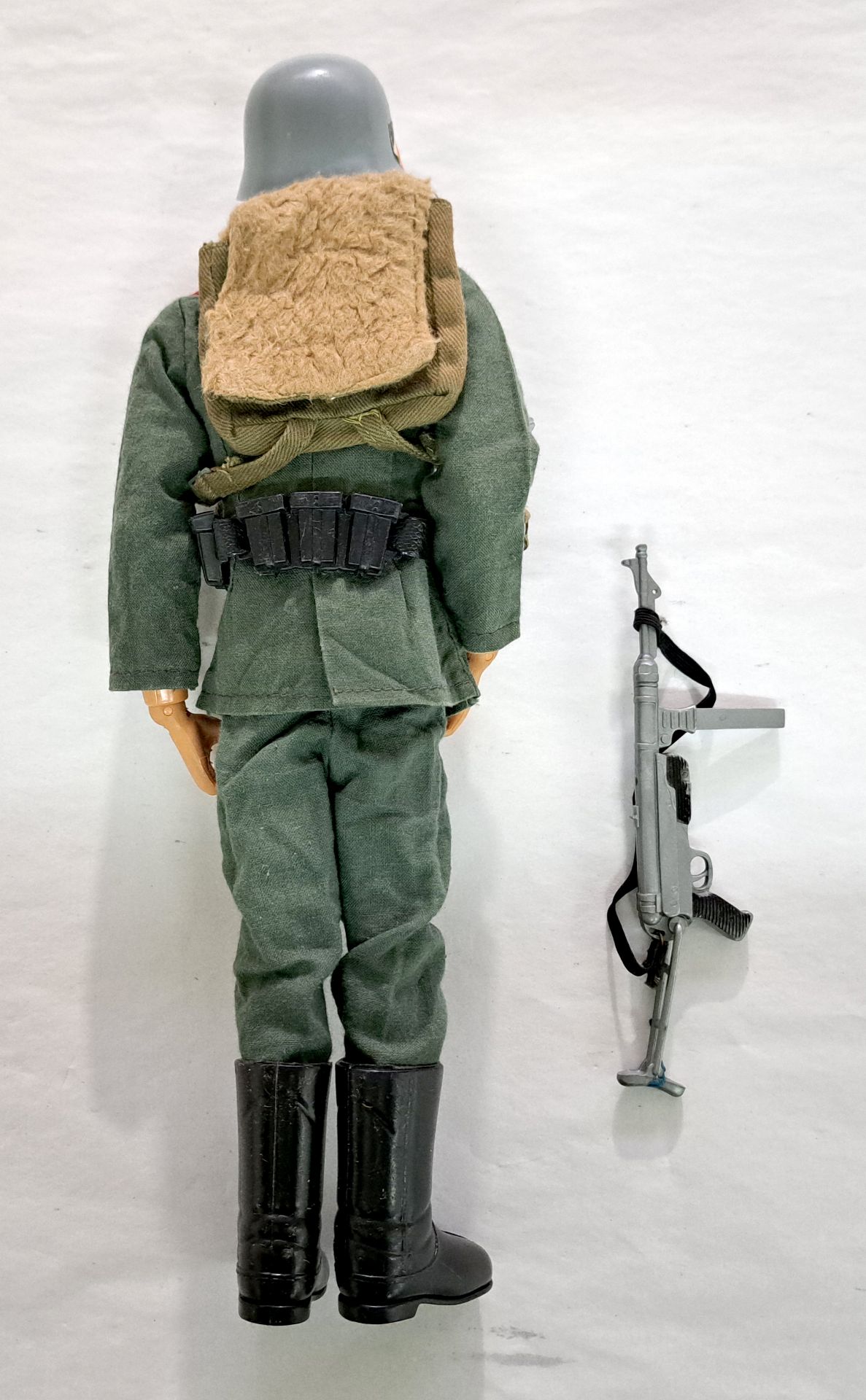 Palitoy Action Man German Stormtrooper - Soldiers of the World, dark hair, blue pants, eagle-eyes... - Image 2 of 2