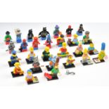 Lego Collectable Minifigures from Simpsons Series 1 & Marvel & DC Mighty Micros, Near Mint withou...