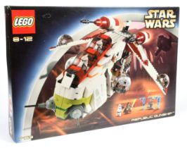 Lego Star Wars 7163 Republic Gunship - 2002 Issue, within Excellent Plus sealed packaging (light ...