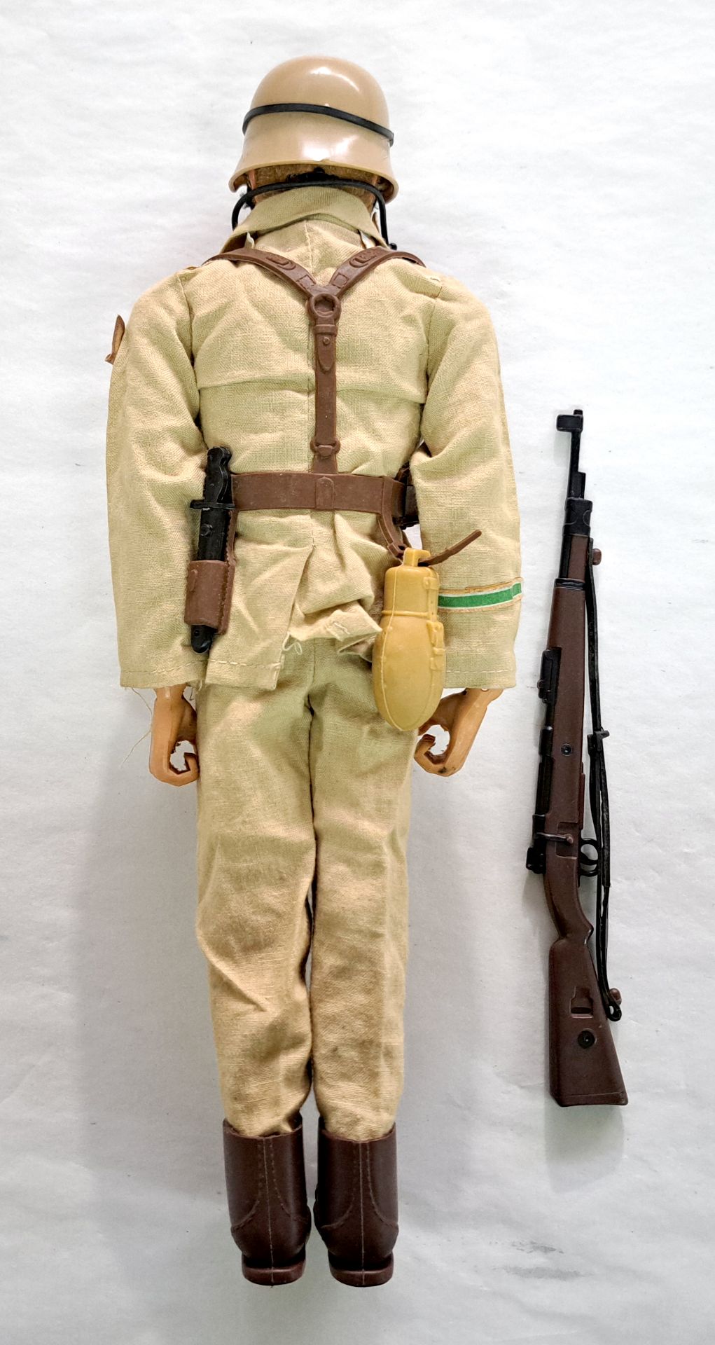 Palitoy Action Man "Internationals" Afrika Korps Lance Corporal, blonde flock hair and beard, blu... - Image 2 of 2