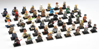 Lego Star Wars Minifigures 2017 Issues including Aayla Secura, First Order Officer, Lando Calriss...