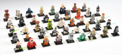 Lego Star Wars Minifigures 2012 Issues including Bib Fortuna, Boushh, Even Piell, plus others, Ne...