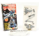 Palitoy Action Man vintage Battlepack Accessories Spacewalk and Helipack, within Fair (crushed) box.