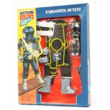 Palitoy Action Man vintage Space Ranger Zargonite Outfit, comprising suit, helmet, tabard, laser ...