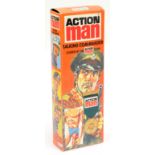 Palitoy Action Man EMPTY Talking Commander box. Condition is Good Plus.