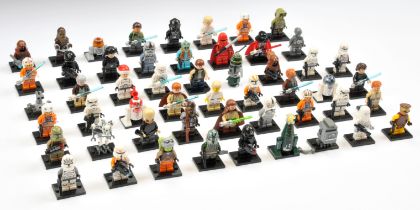 Lego Star Wars Minifigures 2014 Issues including Hera Syndulla, Clone Trooper Santa, Bith Musicia...