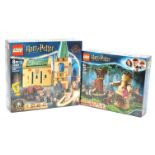 Lego Harry Potter boxed pair (1) 76387 Hogwarts Fluffy Encounter (2) 75967 Forbidden Forest Umbri...