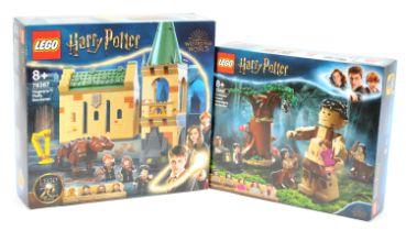 Lego Harry Potter boxed pair (1) 76387 Hogwarts Fluffy Encounter (2) 75967 Forbidden Forest Umbri...