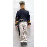 GI Joe "Annapolis Cadet Uniform" on a Palitoy Action Man Figure, painted head, generally Fair to ...