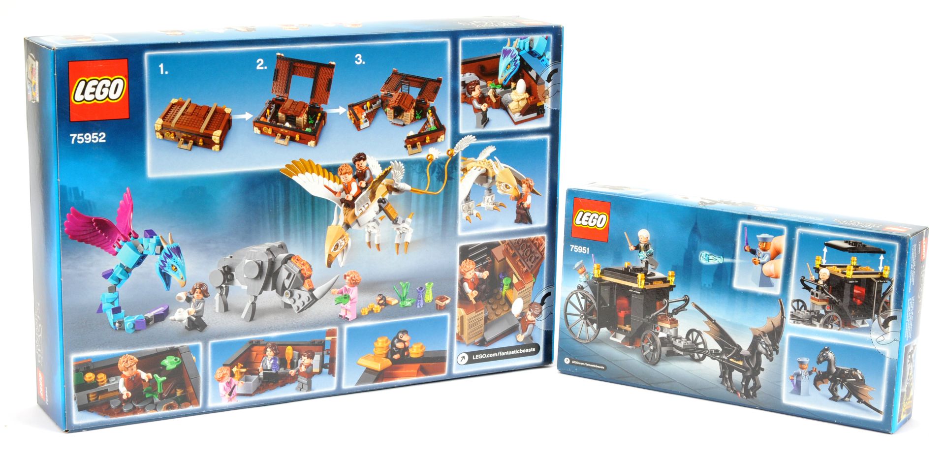 Lego Wizarding World Fantastic Beasts Pair 75952 Newt's Case of Magical Creatures (2) 75951 Grind... - Image 2 of 2