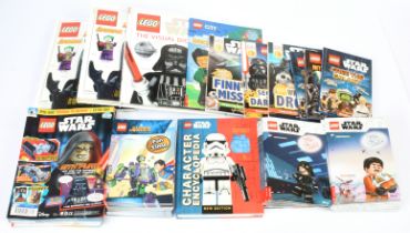 Lego Reference, comic Books & Magazines to include Hardback Star Wars Character Encyclopedia, 3 x...