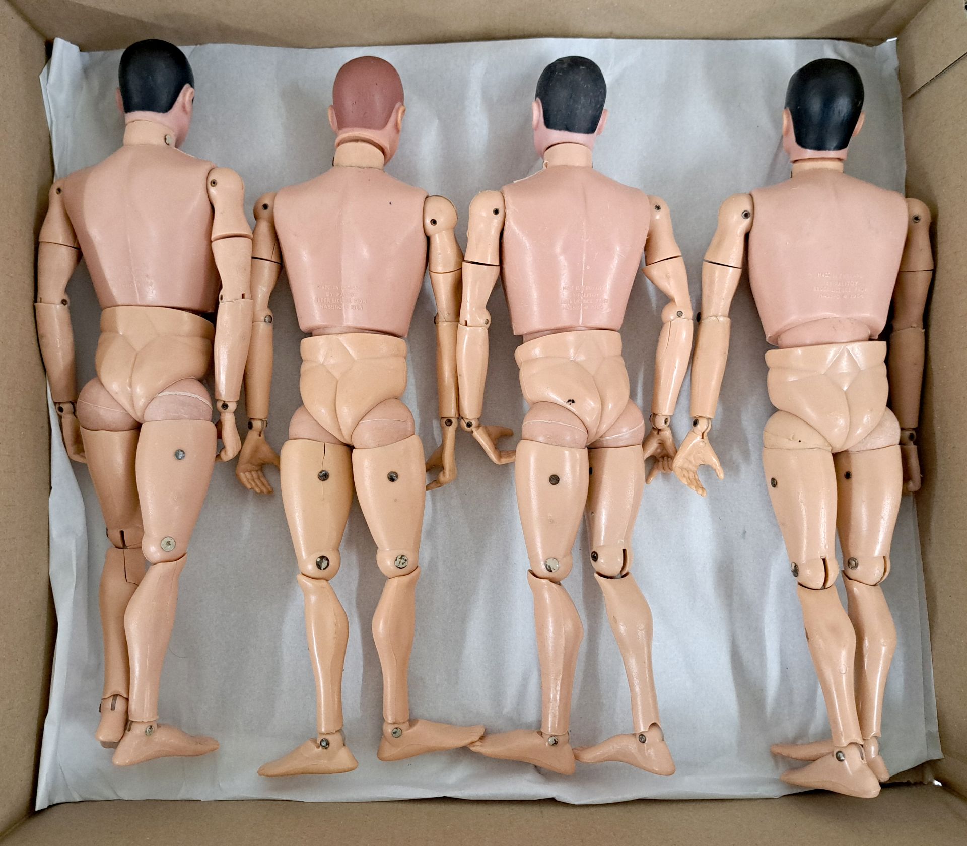 Palitoy Action Man vintage painted head figures/loose/undressed, a group which appear to be gener... - Image 2 of 2