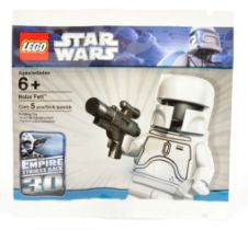 Lego Star Wars Minifigure 2853835 - Boba Fett Empire Strikes Back 30th 2010, Rare Figure within E...