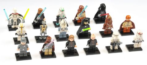 Lego Star Wars Minifigures 2005 Issues including Anakin Skywalker, General Grievous, Clone Troope...