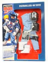 Palitoy Action Man vintage Space Ranger Patroller Outfit, comprising suit, helmet, tabard with ho...